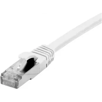 Cablu patch EXERTIS CONNECT Cat 6A S/FTP, 0,15 m, alb 858497