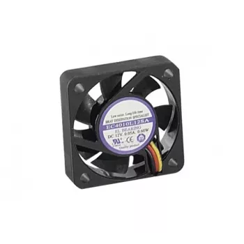 Ventilator carcasă Exertis Connect 40 mm - rulment cu manșon de lungă durată, 3 pini, 2500 RPM, 19 dBA, negru 910181
