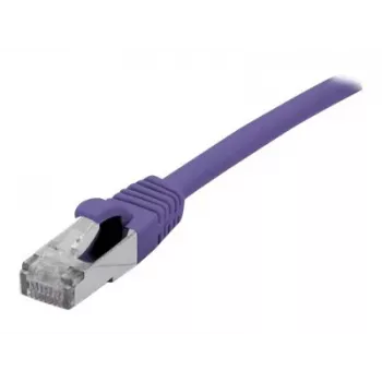 Cablu patch EXERTIS CONNECT Cat 6A S/FTP, violet, 5 m 858520