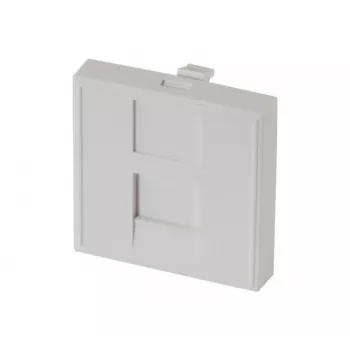 Inserție pentru ramă EXERTIS CONNECT Dexlan 45 x 45 mm pentru 1 modul keystone, alb semnal RAL 9003 (911722)