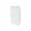 Intrare modulară goală Exertis Connect Dexlan 45 x 22,5 mm pentru 2 x RJ45 Keystone montaj îngropat RAL 9003 alb semnal 911731