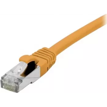 Cablu patch EXERTIS CONNECT Cat 6A S/FTP, 10 m, portocaliu 858538