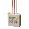 GROTHE Flush-Mounted Impulse Relay 230V AC 3-500W Push Button MTR500E 5454050