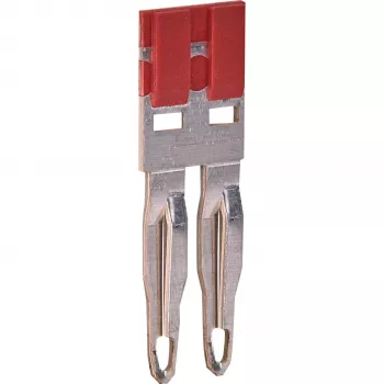 ETI ESC-PTP4/02/R Connecting Bridge for Cross-Connection, 2 Bridged Terminals, Red 003903028