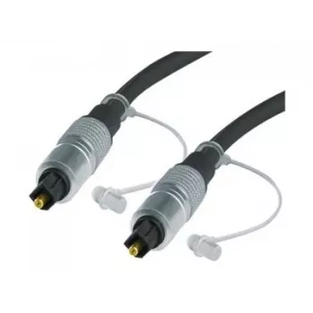 Cablu audio optic digital profesional EXERTIS CONNECT, Toslink tată la Toslink tată, 2,0 m, negru 987998