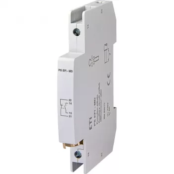 ETI 002069001 Auxiliary Switch PS EFI-MD, 1 NO + 1 NC, 230 V AC, 6 A, 50/60 Hz