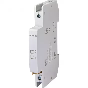 ETI 002069001 Auxiliary Switch PS EFI-MD, 1 NO + 1 NC, 230 V AC, 6 A, 50/60 Hz