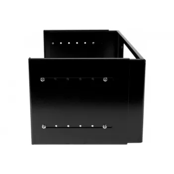 Suport de rack extensibil pentru montaj pe perete Exertis Connect 4U, 19 inch, negru, adâncime 250-400 mm, sarcină 20 kg 907716