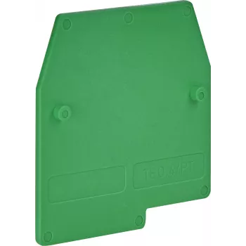 ETI ESC-TEO.4/PT End Cover for Earth Terminal Block ESC-TEO.4, Green 003903069