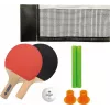 Set mini tenis de masă DONIC SCHILDKRÖT - 2 palete FSC (140 x 90 mm), minge, plasă 788460