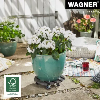 Roletă pentru aparate WAGNER Multi Roller WPC anth100, 100 kg, rotundă, 20052501