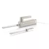Cuțit electric GRAEF EK508EU 180 W cu lame din oțel inoxidabil, 2 lame cu dinți, mâner ergonomic, suport de depozitare din lemn, întrerupător de siguranță, cablu 1,2 m, alb