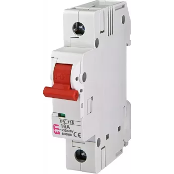 ETI SV 116 1-Pole 16A Modular Load Switch 002423121