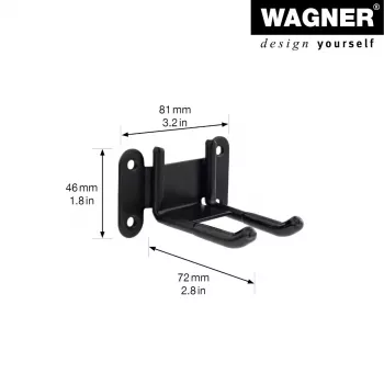 Suport de perete Wagner design yourself WH 2092 negru (15209201)