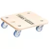 Wagner design yourself Transport Roller MM 1353 Birch 29.0 x 29.0 x 8.6 cm up to 250 kg (20135301)