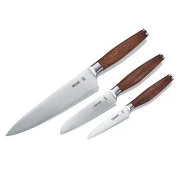 Set de cuțite de bucătărie GRAEF KN 5150 3 piese lame Solingen 9cm/13cm/20cm