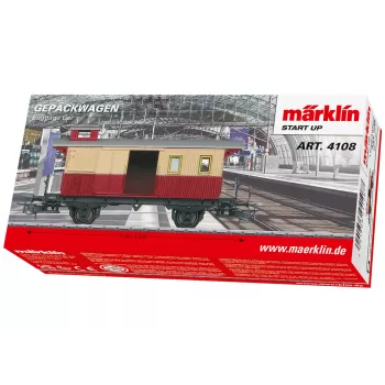 Vagon de călători clasa a 2-a cu fustă Märklin 4108 H0 DB epoca III-IV