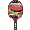 Paletă de tenis de masă pentru învățare DONIC SCHILDKRÖT Protection Line S500, negru/roșu, fețe netede Jade 713055
