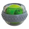 Antrenor giroscopic pentru mână și braț SCHILDKROT Spinball, gri/verde, 70 mm, 255 g 960121