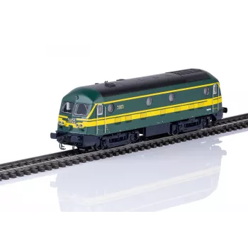 Locomotivă diesel H0 Märklin 37279 SNCB seria 59 cu decodor mfx+ și iluminare LED