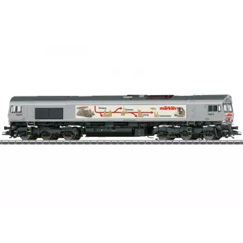 Locomotivă diesel H0 Märklin 039071 clasa 66 cu decodor digital mfx+ și sunet