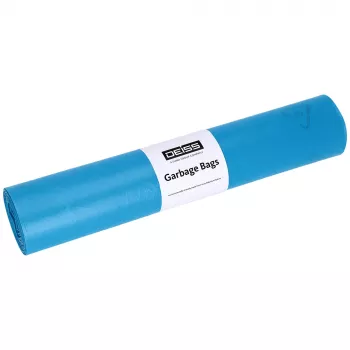 DEISS saci de gunoi rezistenți STANDARD 120L albastru 6µm (pachet de 25) 20067