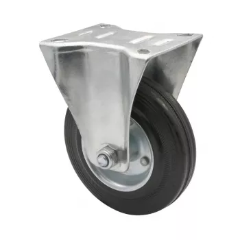 Wagner design yourself Fixed Castor RO 8124 Silver 50 mm Wheel 40 kg Load Capacity 4812401