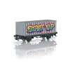Vagon de marfă acoperit Märklin 44831 H0, vagonul anual Märklin Magazin 2001, epoca V, AC, cuplaje Relex