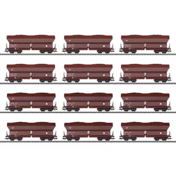 Set de 12 vagoane de marfă Märklin 46670 H0 Falder NS 182 ale DB AG