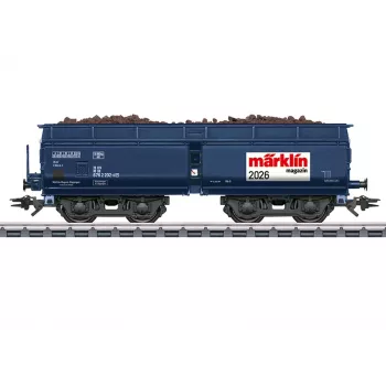 Vagon de marfă Märklin 048526 H0 AC, vagonul anual Märklin Magazin 2026