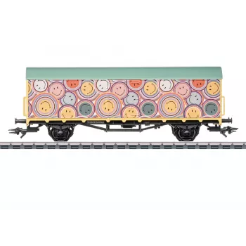 Vagon de marfă acoperit Märklin 048884 DRG G 10 H0 AC epoca II, maro