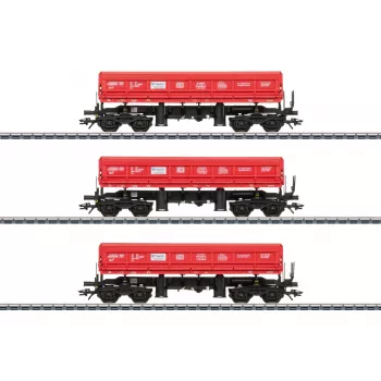 Set de 3 vagoane cu basculare laterală Märklin 48458 H0 Fas ale DB Schenker Rail Polska S.A.