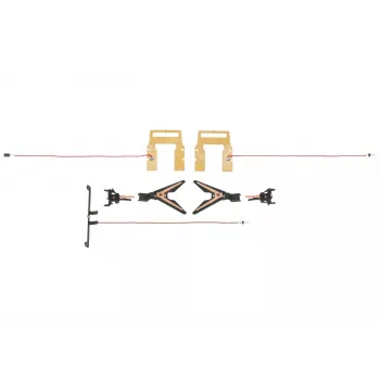 Cuplaj scurt conducător de curent Märklin 072024 H0, 1 bucată