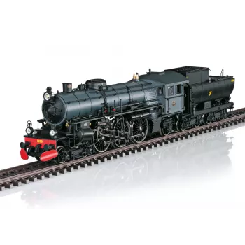 Locomotivă cu abur de expres Märklin 39490 H0 Bayerische S 3/6, număr de circulație 18 490, AC digital cu sunet și fum