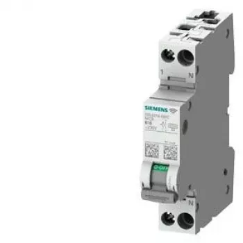 Întrerupător automat Siemens 5SL60166MC 2 poli 16 A curba C, 6 kA