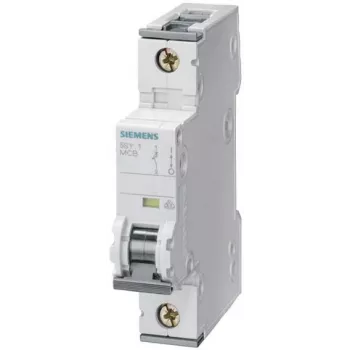 Întrerupător automat Siemens 5SY41057, 1 pol, curba C, 0,5 A, 10 kA