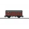 Vagon de marfă acoperit Märklin 44500 H0 cu platformă pentru frânar, DB, epoca IV