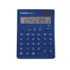 Calculator de birou Maul MXL 12, bleu deschis, 12 cifre, baterie și solar 7267034
