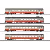 Set Märklin 42190 H0 cu 4 vagoane de călători Swiss Express SBB