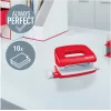 Perforator LEITZ Mini NeXXt WOW 5060 roșu, 10 coli, 2 găuri 5060-10-26