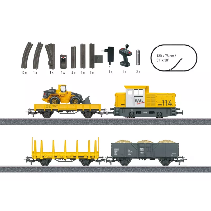Märklin Start up 29188 H0 set de start șantier de construcții