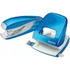 LEITZ Nexxt WOW Set capsator și perforator, Metallic Blue 5095-10-36