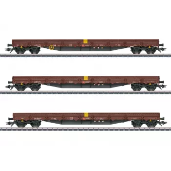 Märklin 047162 Vagon de marfă acoperit Gms 30 AC H0 epoca V maro