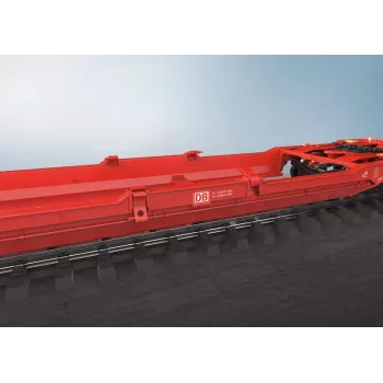 Märklin 47470 H0 Vagon de marfă cu pereți glisanți Hbbillns 305 DB AG epoca V