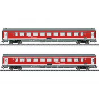 Märklin 42989 H0 set de 2 vagoane München-Nürnberg Express DB AG