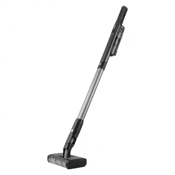 Aspirator vertical și de mână fără fir Fakir AS1480LT 2 în 1, 14,8V Li-Ion, autonomie 35 min, 0,5L fără sac, perie turbo LED, negru/titan 2990003