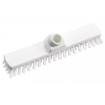 Haug Bürsten Perie de frecat albă din plastic 28,0 cm lățime (88100)