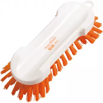 Perie de curățare Haug Bürsten Anti-Bac 88306, alb/portocaliu, plastic