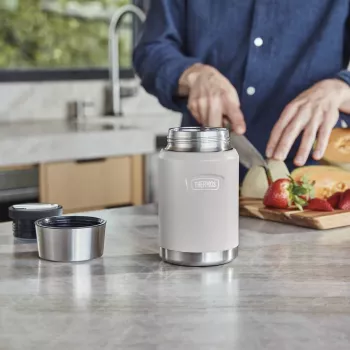 Recipient termic THERMOS ICON Food Jar, gri, 0,71 L, 4120323071