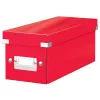 Leitz Click & Store WOW Cutie de depozitare CD/DVD 160 discuri roșu carton (60410026)